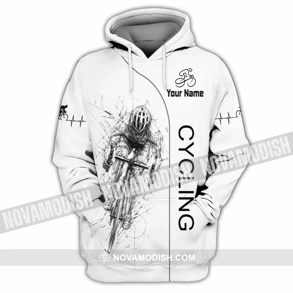Unisex Shirt - Custom Cycling Shirt - Hoodie / S - T-shirt