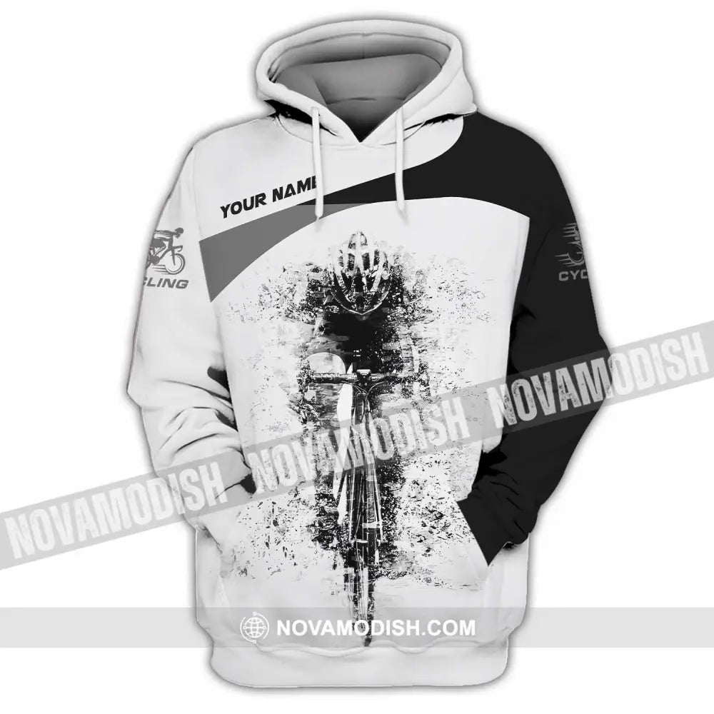 Unisex Shirt - Custom Cycling Shirt Hoodie / S T-shirt