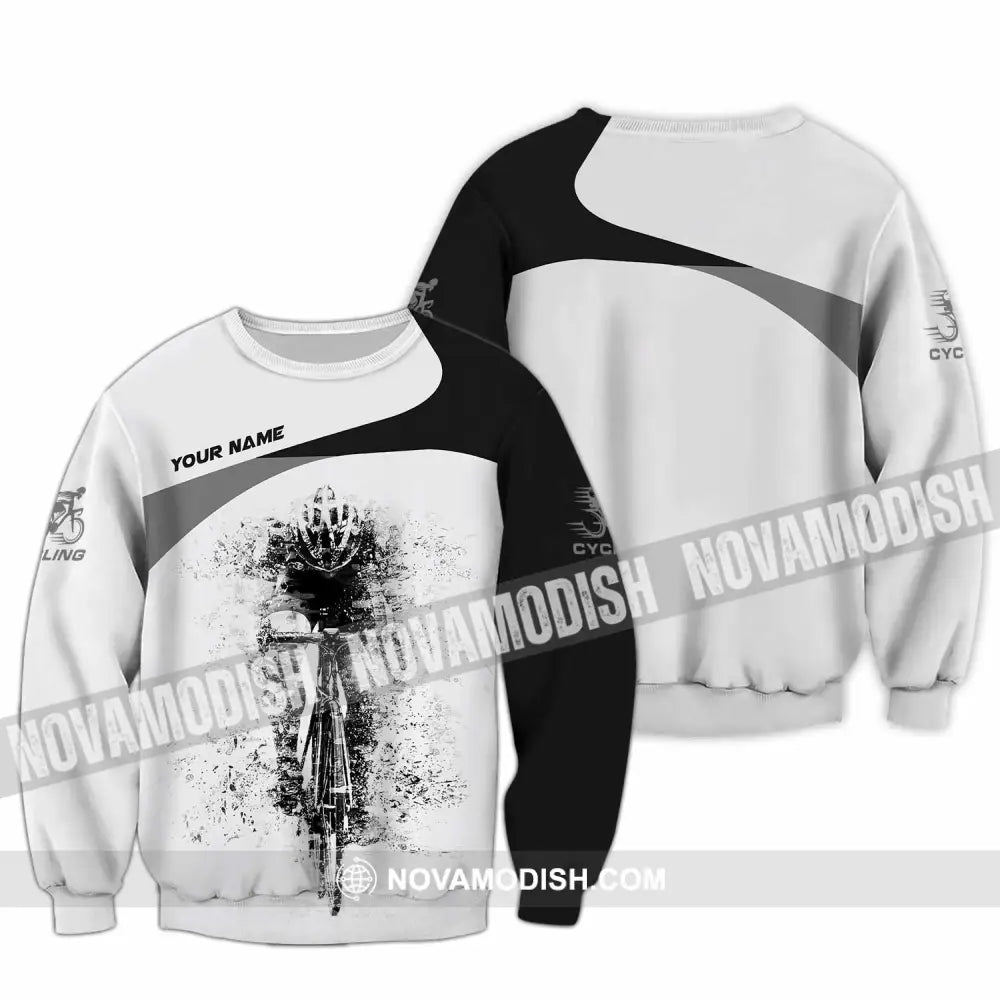 Unisex Shirt - Custom Cycling Shirt Long Sleeve / S T-shirt