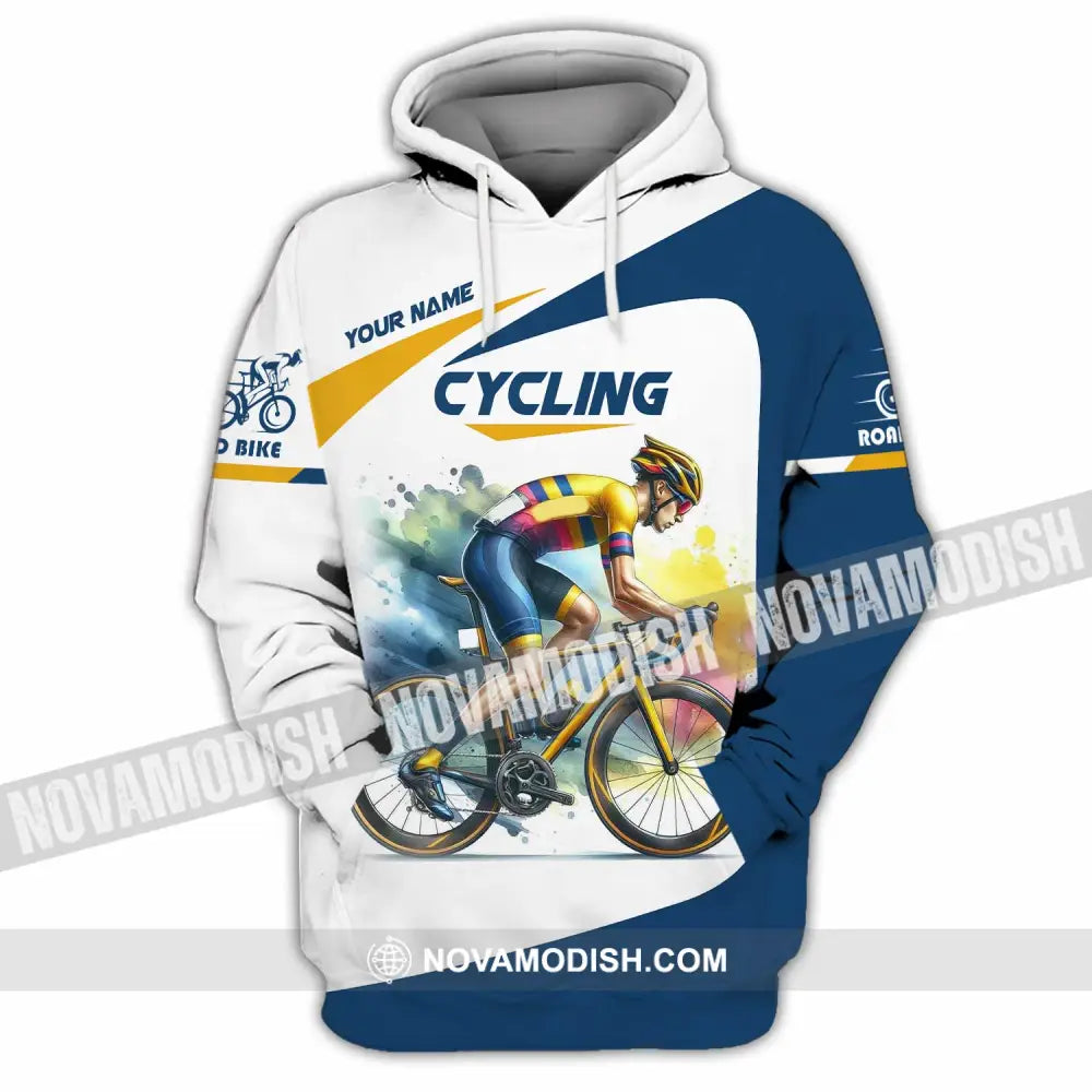 Unisex Shirt - Custom Cycling Lover Shirt Hoodie / S T-shirt
