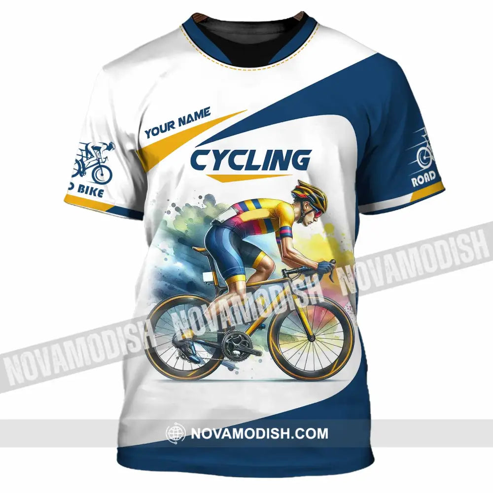 Unisex Shirt - Custom Cycling Lover Shirt T-Shirt / S T-shirt