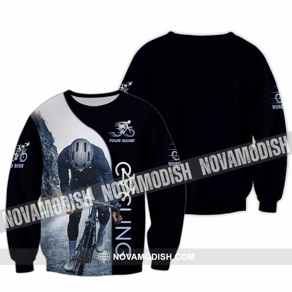 Unisex Shirt - Custom Cycling Player Shirt Long Sleeve / S T-shirt