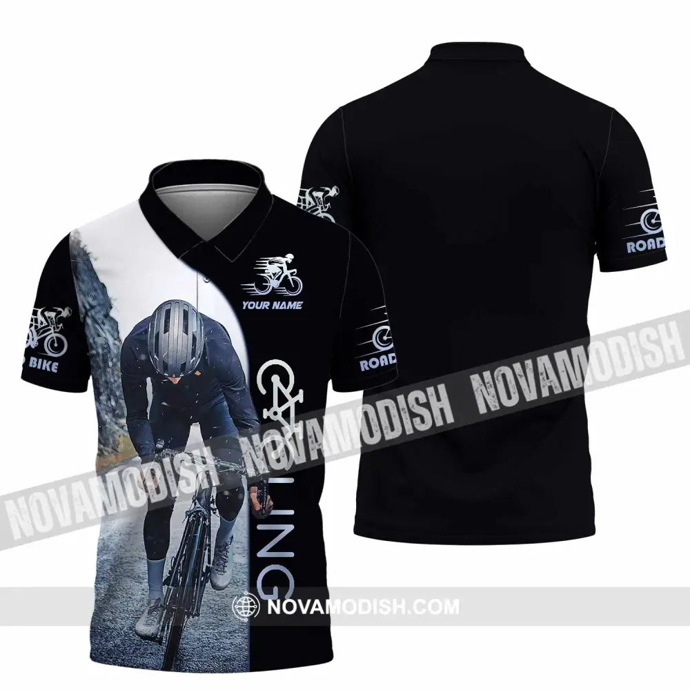Unisex Shirt - Custom Cycling Player Shirt Polo Shirt / S T-shirt