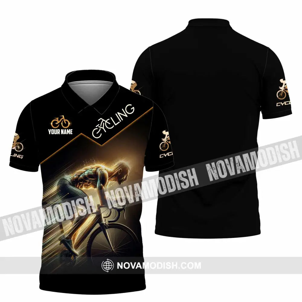 Unisex Shirt - Custom Cycling Shirt Polo Shirt / S T-shirt