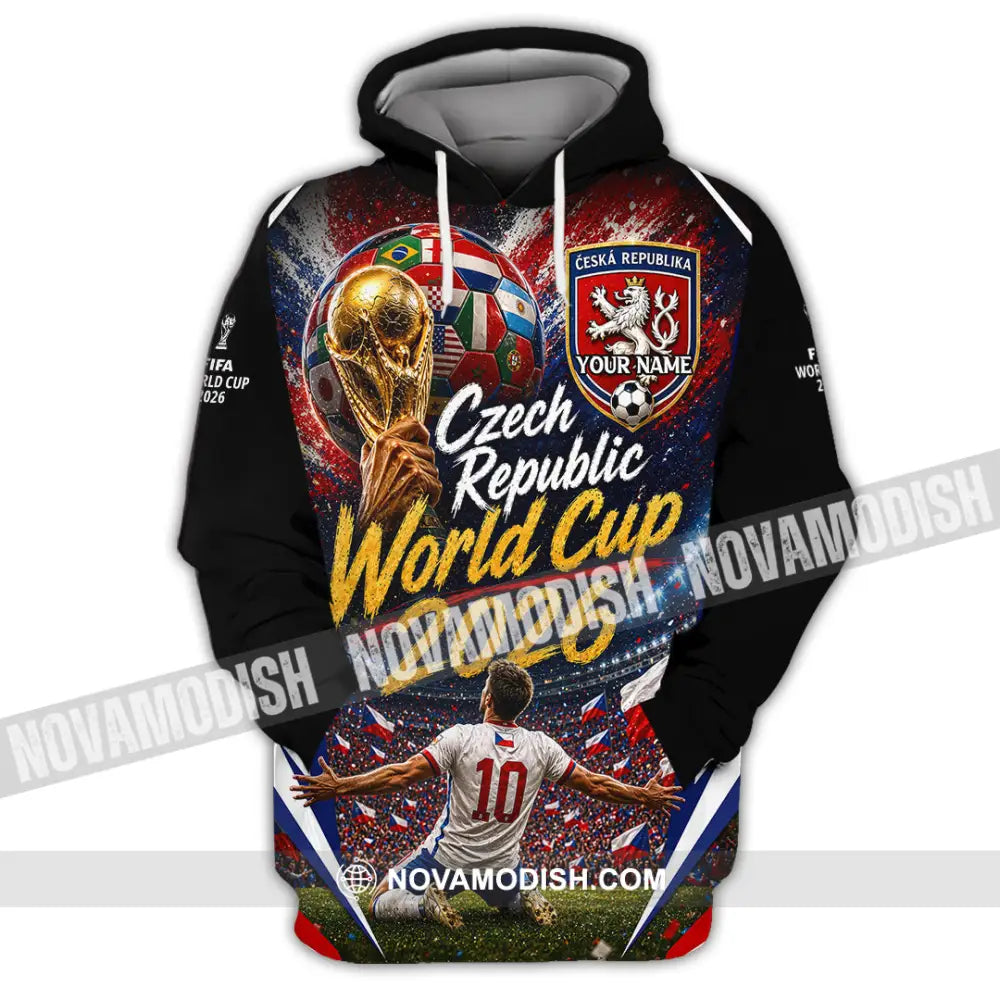 Unisex Shirt - Custom Czech Republic World Cup 2026 Shirt - Hoodie / S - T-shirt