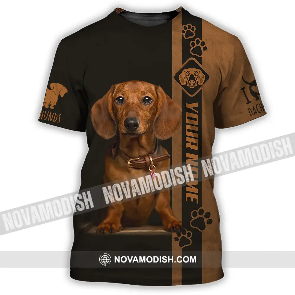 Unisex Shirt - Custom Dachshund Shirt T-Shirt / S T-shirt