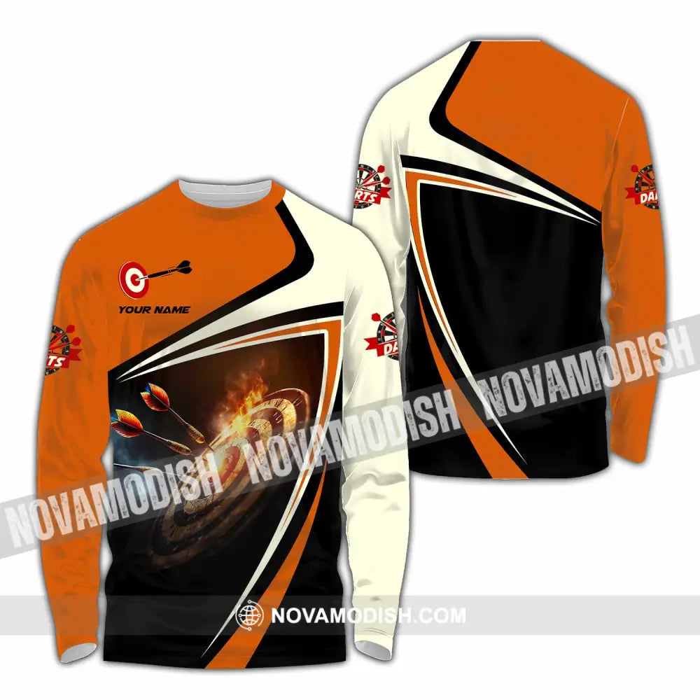 Unisex Shirt - Custom Dart Lover Sport Shirt Long Sleeve Shirt / S T-shirt