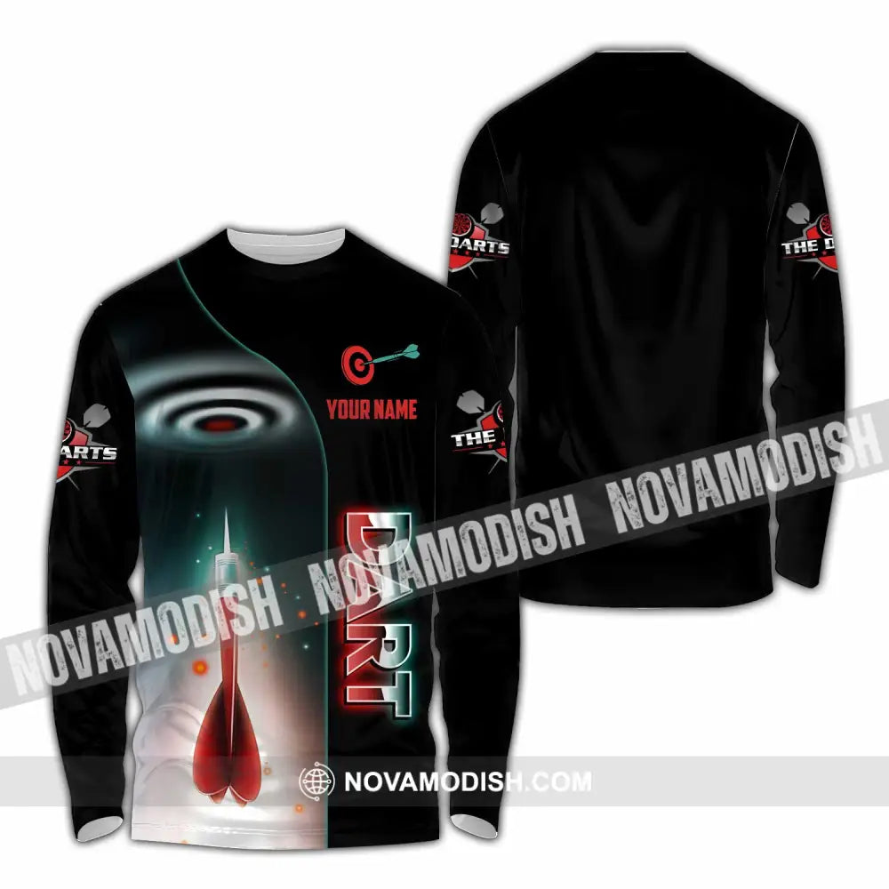 Unisex Shirt - Custom Dart Lover Sport Shirt Long Sleeve Shirt / S T-shirt