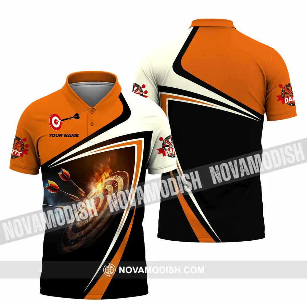 Unisex Shirt - Custom Dart Lover Sport Shirt Polo Shirt / S T-shirt