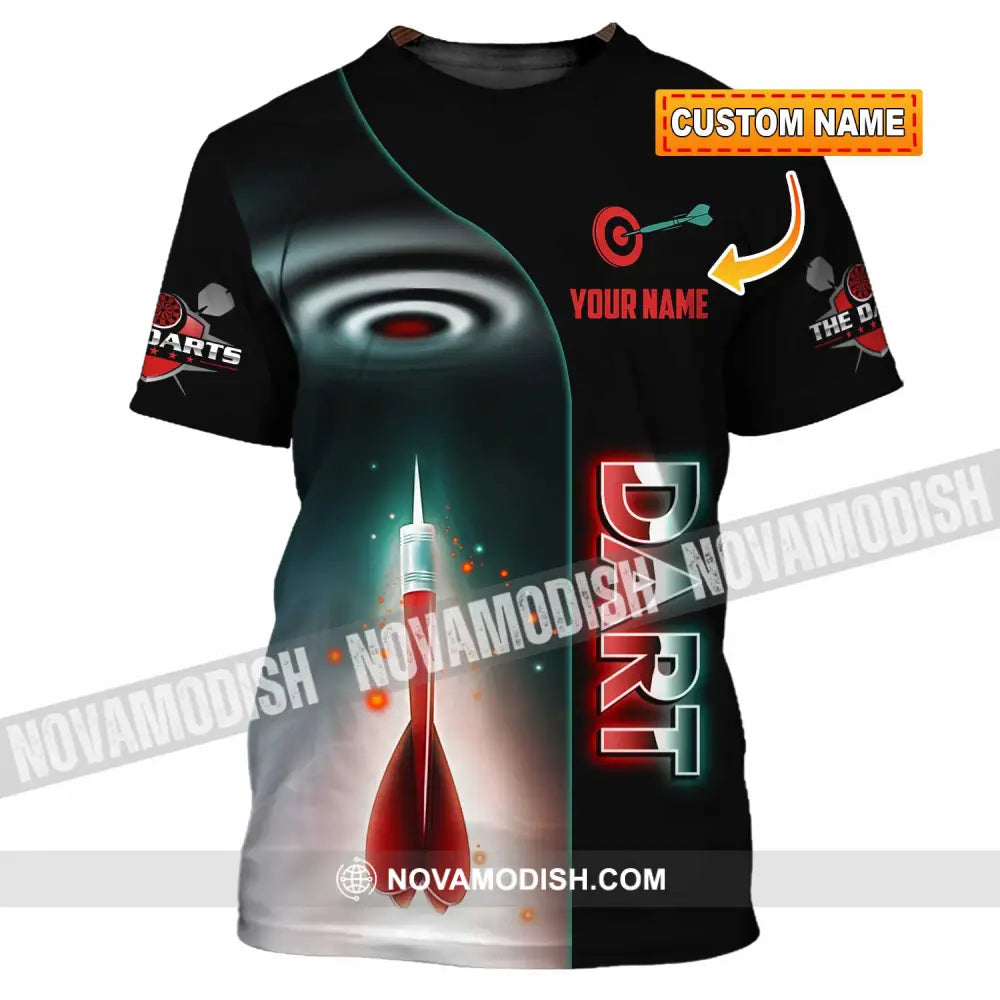 Unisex Shirt - Custom Dart Lover Sport Shirt T-shirt