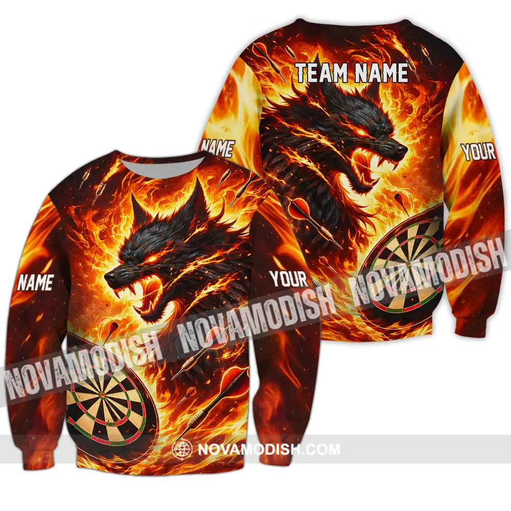 Unisex Shirt - Custom Darts 3D Shirt Long Sleeve / S T-shirt