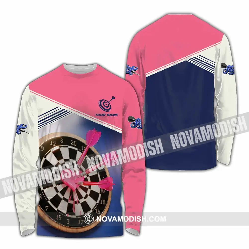Unisex Shirt - Custom Darts 3D Shirt Long Sleeve Shirt / S T-shirt