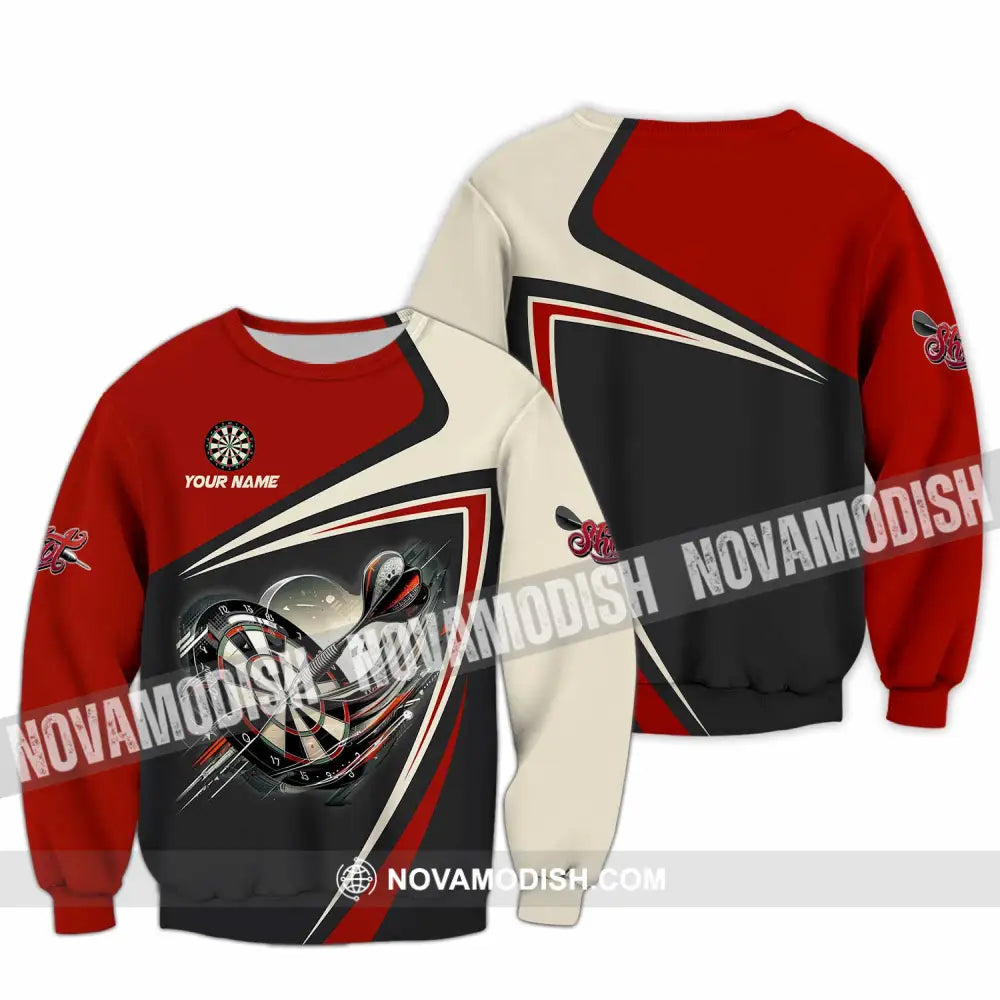 Unisex Shirt - Custom Darts 3D Shirt Long Sleeve / S T-shirt