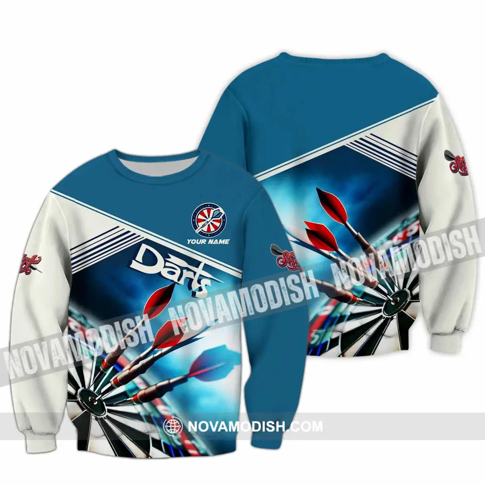 Unisex Shirt - Custom Darts 3D Shirt Long Sleeve / S T-shirt