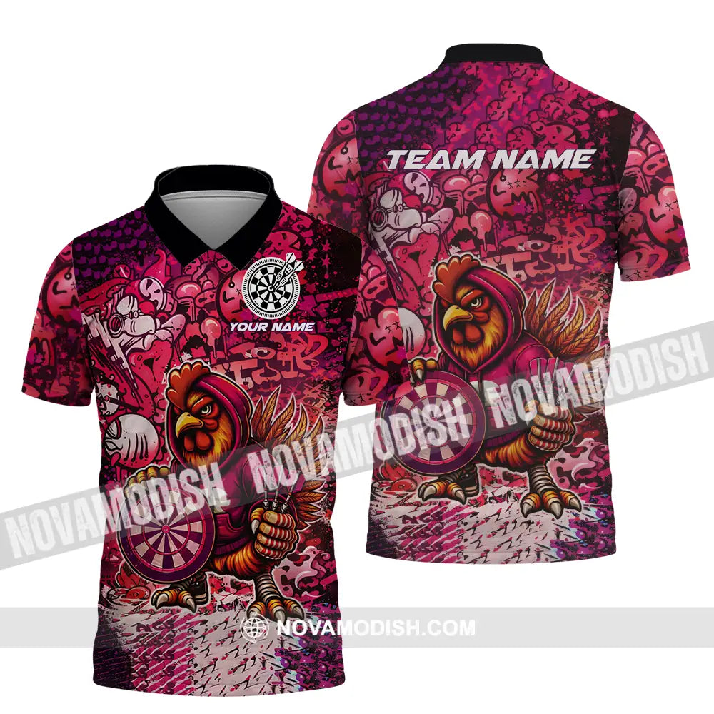 Unisex Shirt - Custom Darts 3D Shirt Polo Shirt / S T-shirt