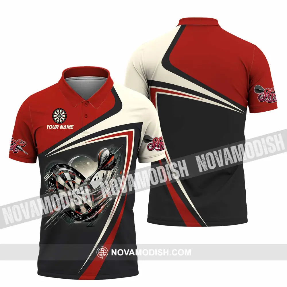 Unisex Shirt - Custom Darts 3D Shirt Polo Shirt / S T-shirt