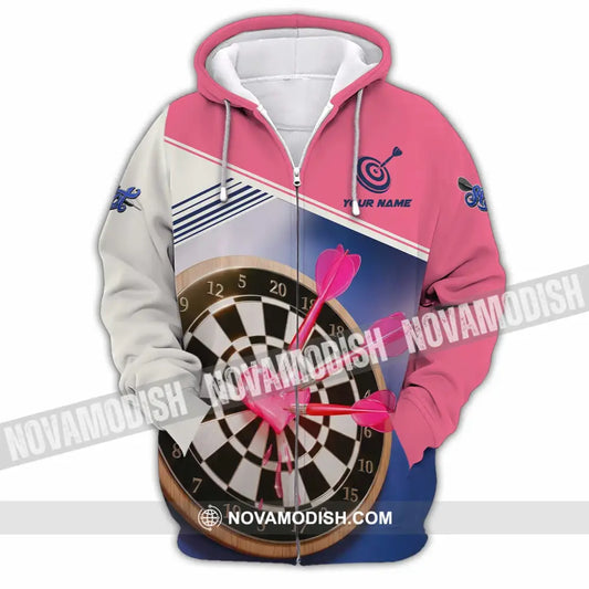 Unisex Shirt - Custom Darts 3D Shirt Zipper Hoodie / S T-shirt