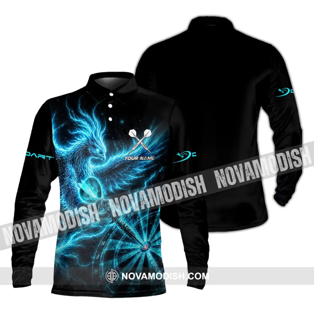 Unisex Shirt - Custom Darts Shirt - Long Sleeve Polo / S - T-shirt
