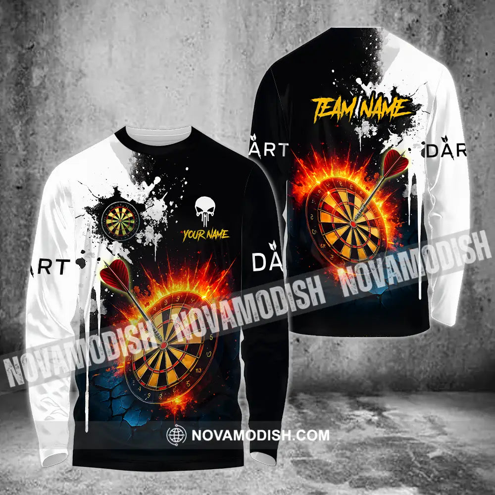 Unisex Shirt - Custom Darts Shirt Long Sleeve Shirt / S T-shirt