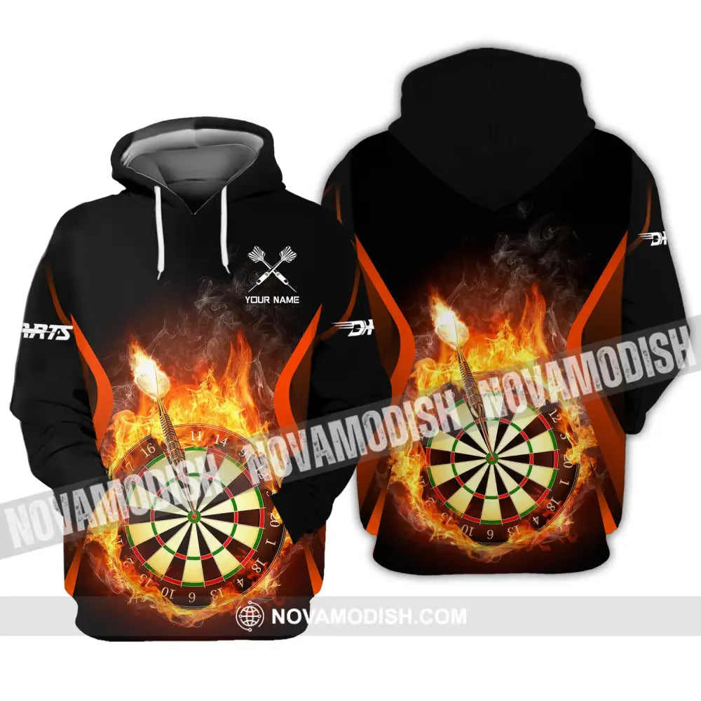 Unisex Shirt Custom Darts Polo Hoodie Team T-Shirt Gift For Players / S