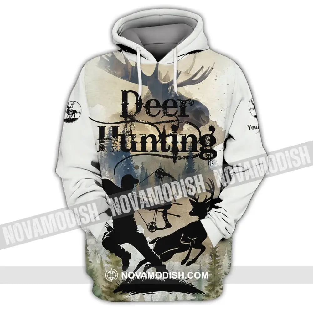 Unisex Shirt - Custom Deer Hunting Shirt Hoodie / S T-shirt