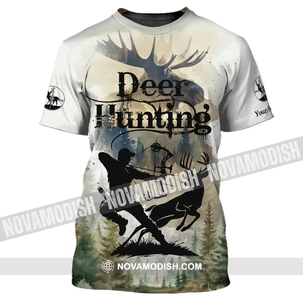 Unisex Shirt - Custom Deer Hunting Shirt T-Shirt / S T-shirt