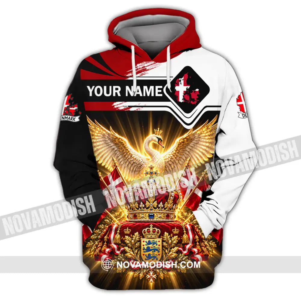 Unisex Shirt - Custom Denmark Shirt - Hoodie / S - T-shirt