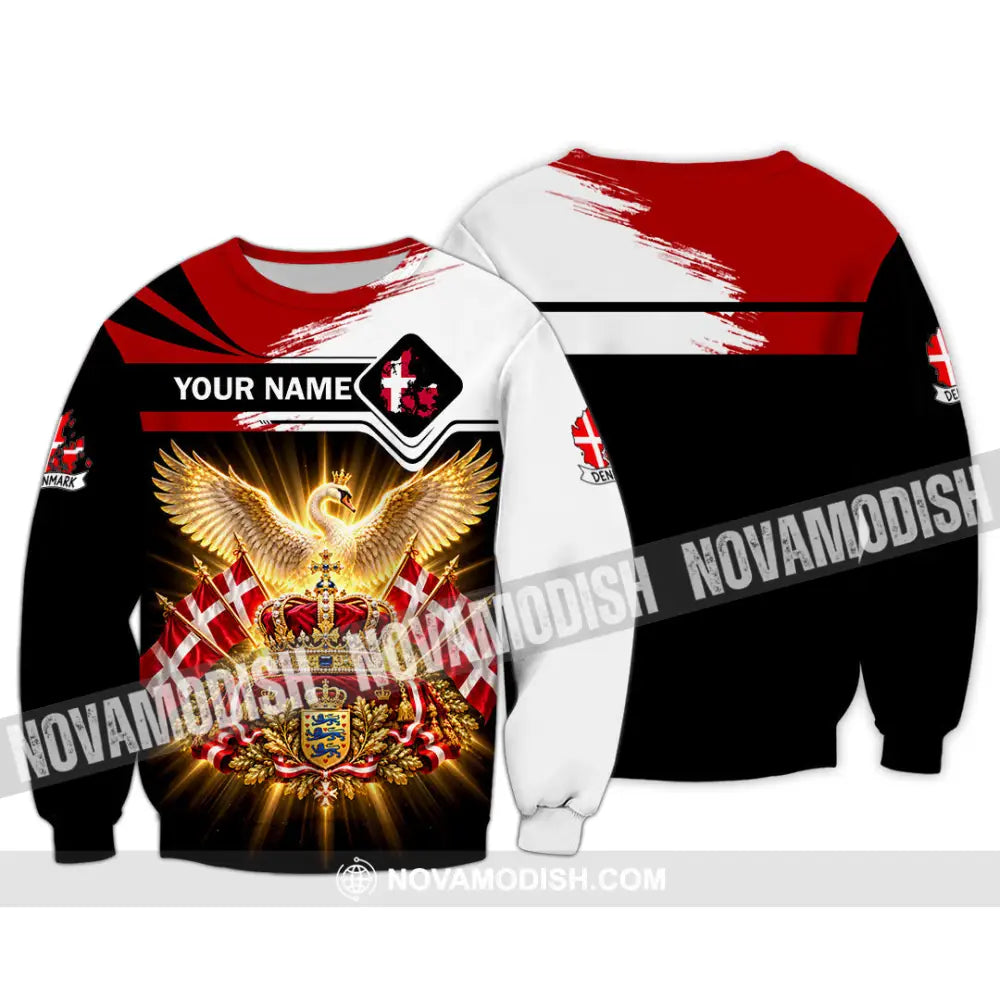 Unisex Shirt - Custom Denmark Shirt - Long Sleeve / S - T-shirt