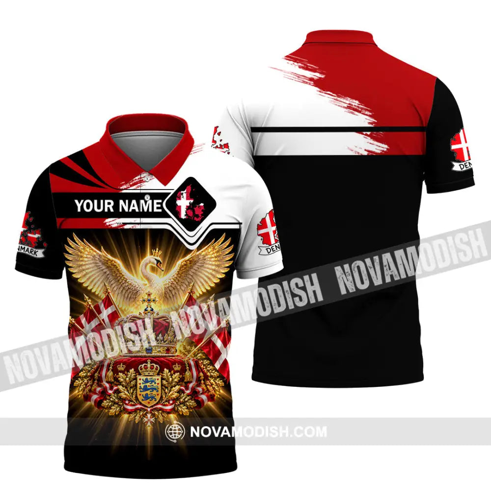 Unisex Shirt - Custom Denmark Shirt - Polo Shirt / S - T-shirt