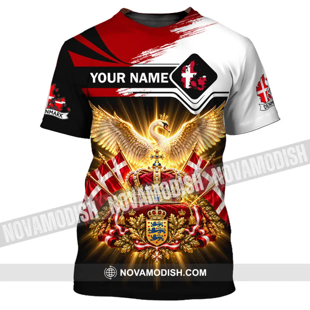 Unisex Shirt - Custom Denmark Shirt - T-Shirt / S - T-shirt