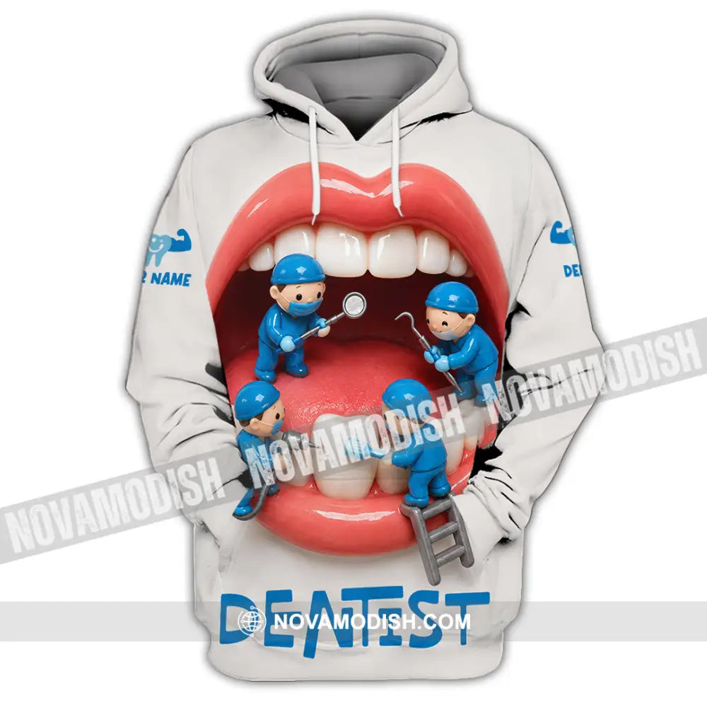 Unisex Shirt - Custom Dentist Shirt - Hoodie / S - T-shirt