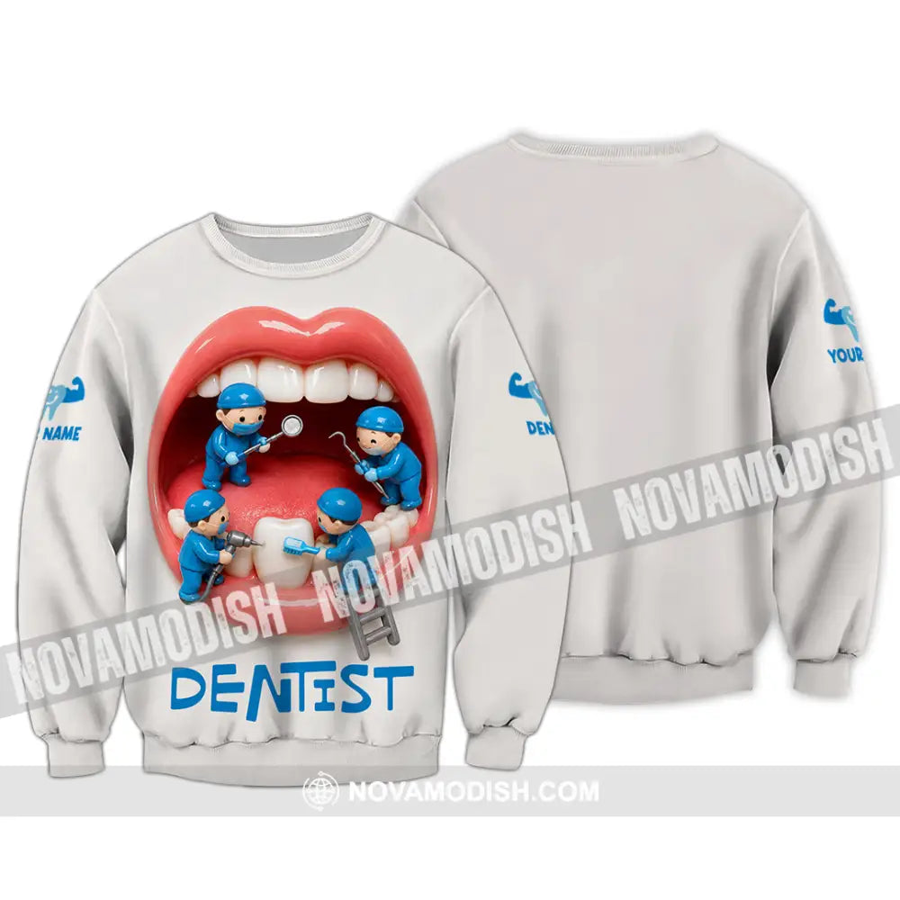 Unisex Shirt - Custom Dentist Shirt - Long Sleeve / S - T-shirt