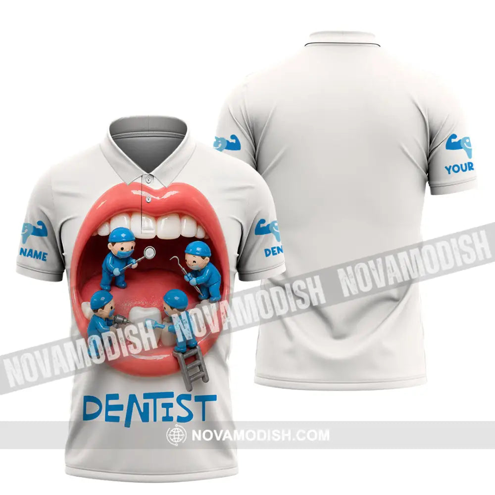 Unisex Shirt - Custom Dentist Shirt - Polo Shirt / S - T-shirt