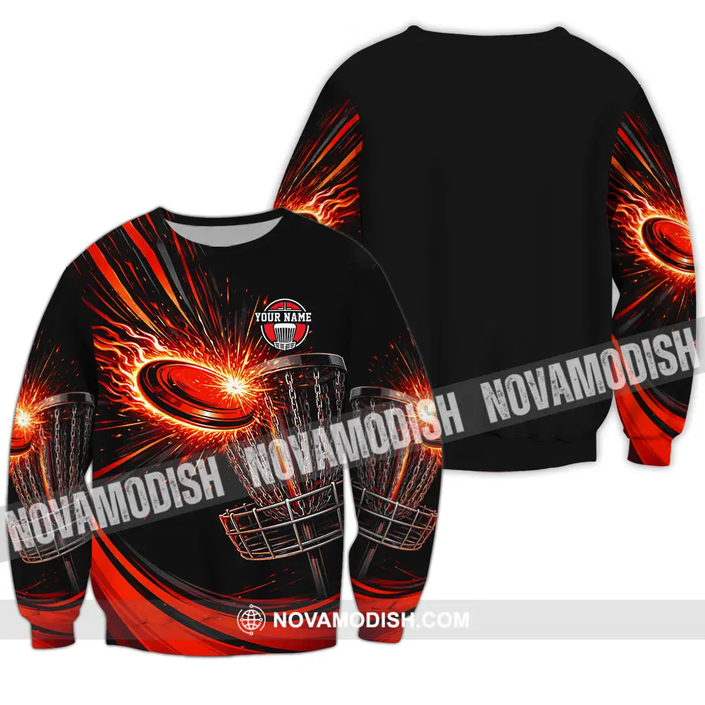 Unisex Shirt - Custom Disc Golf 3D Shirt Long Sleeve / S T-shirt