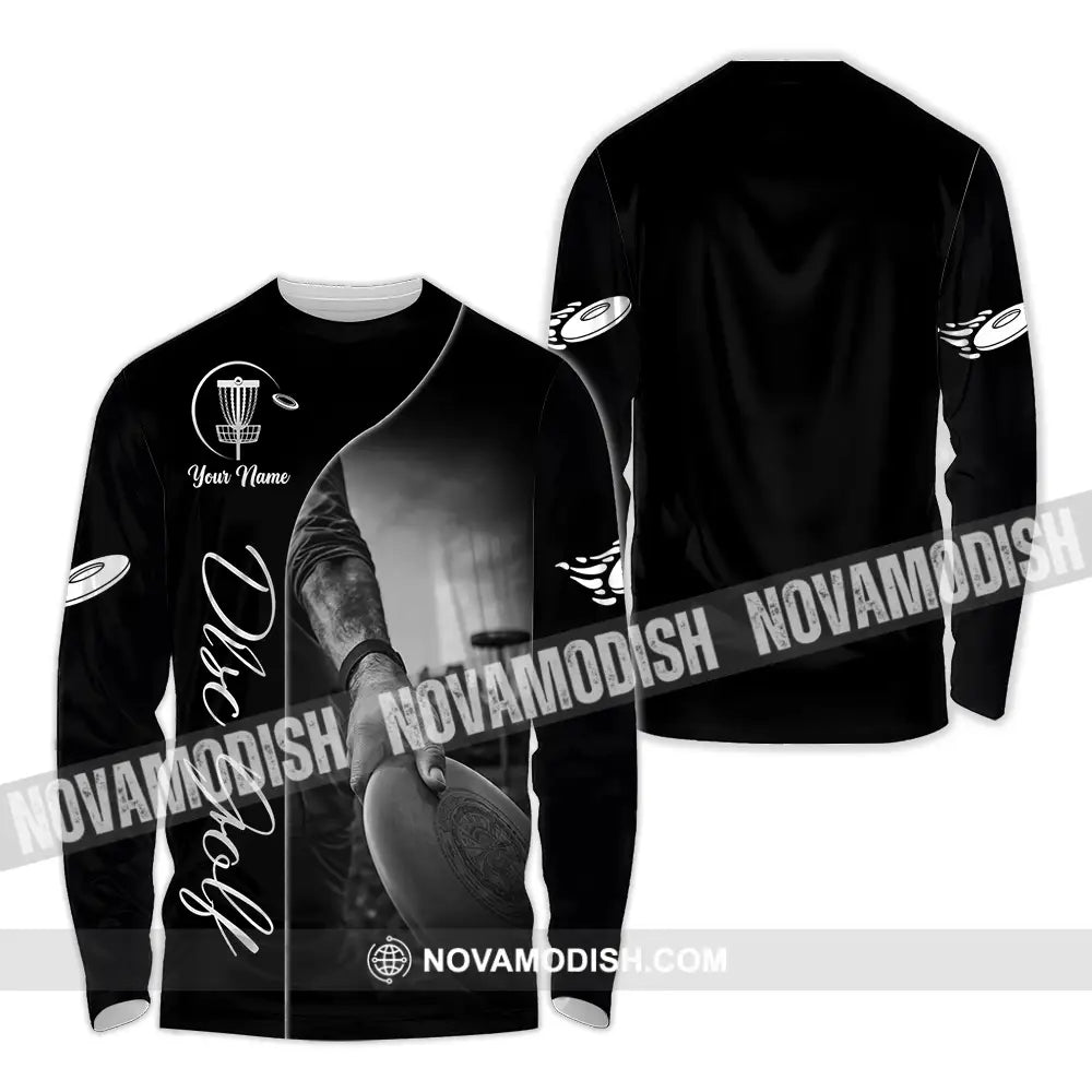 Unisex Shirt - Custom Disc Golf 3D Shirt - Long Sleeve Shirt / S - T-shirt