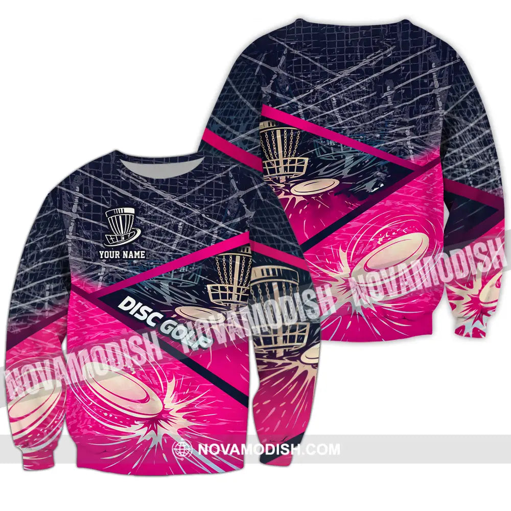 Unisex Shirt - Custom Disc Golf 3D Shirt Long Sleeve / S T-shirt