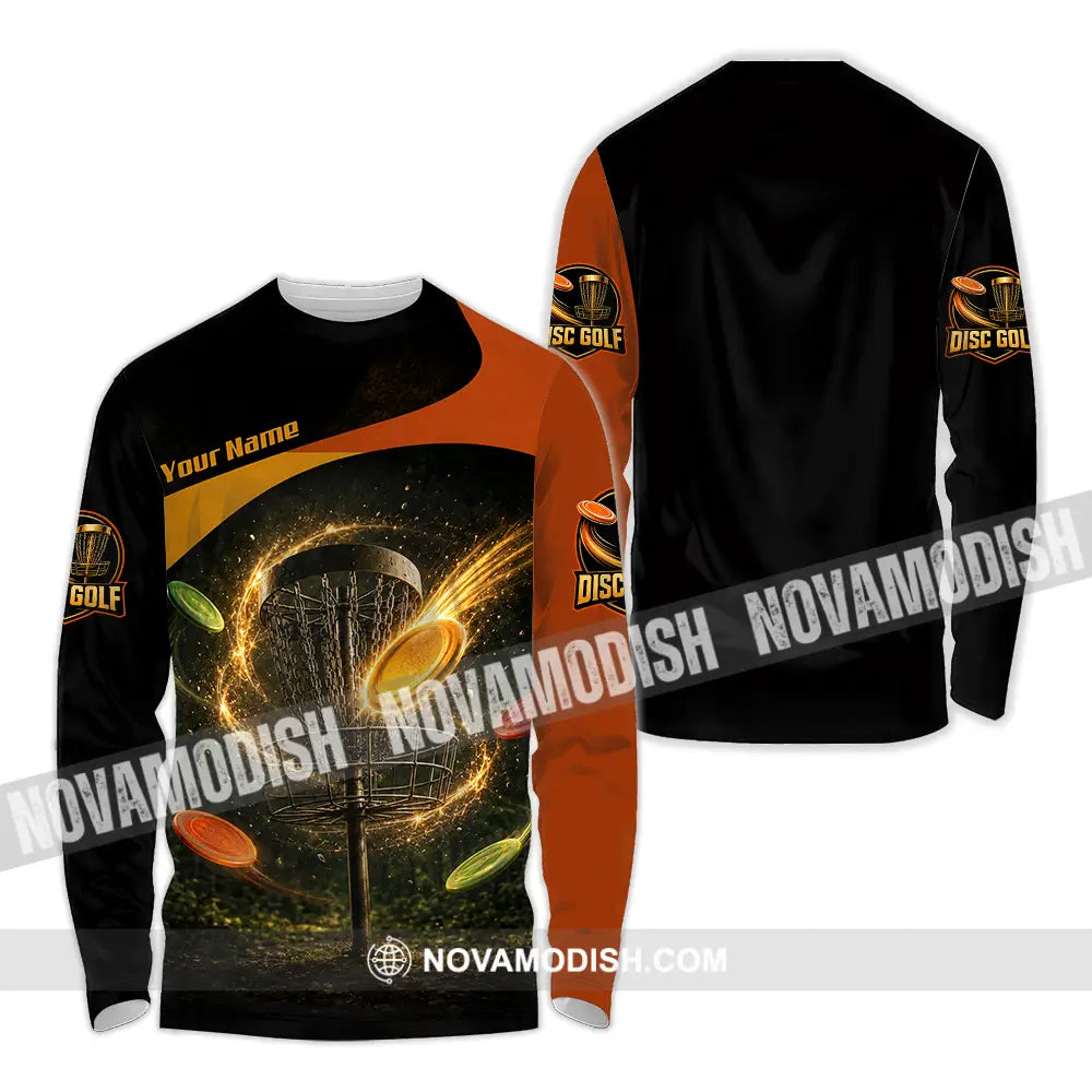 Unisex Shirt - Custom Disc Golf Shirt - Long Sleeve Shirt / S - T-shirt