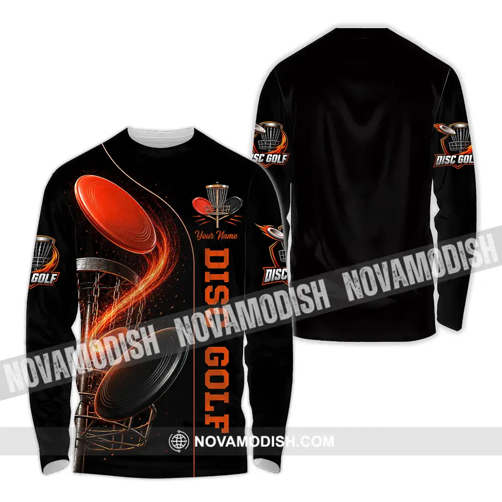Unisex Shirt - Custom Disc Golf Shirt - Long Sleeve Shirt / S - T-shirt