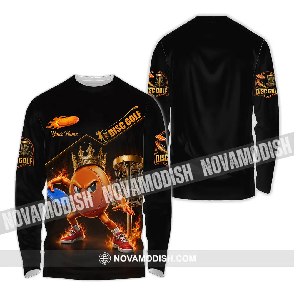 Unisex Shirt - Custom Disc Golf Shirt - Long Sleeve Shirt / S - T-shirt