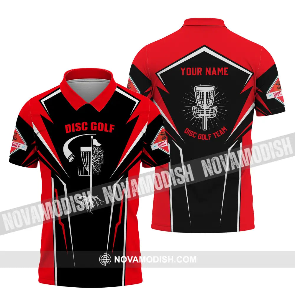 Unisex Shirt - Custom Disc Golf Player Shirt Polo Shirt / S T-shirt