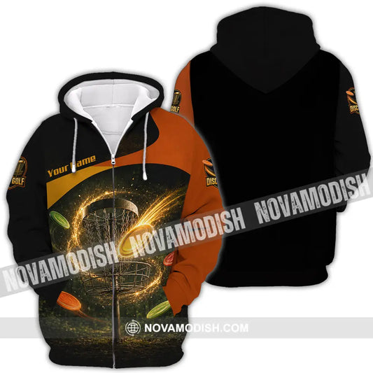 Unisex Shirt - Custom Disc Golf Shirt - Zipper Hoodie / S - T-shirt