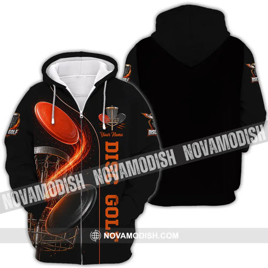 Unisex Shirt - Custom Disc Golf Shirt - Zipper Hoodie / S - T-shirt