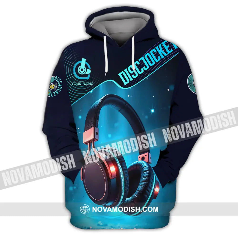 Unisex Shirt - Custom Disc Jockey 3D Shirt Hoodie / S T-shirt