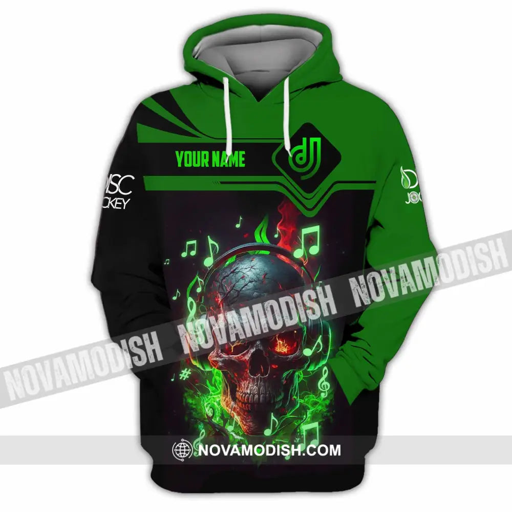 Unisex Shirt - Custom Disc Jockey 3D Shirt Hoodie / S T-shirt