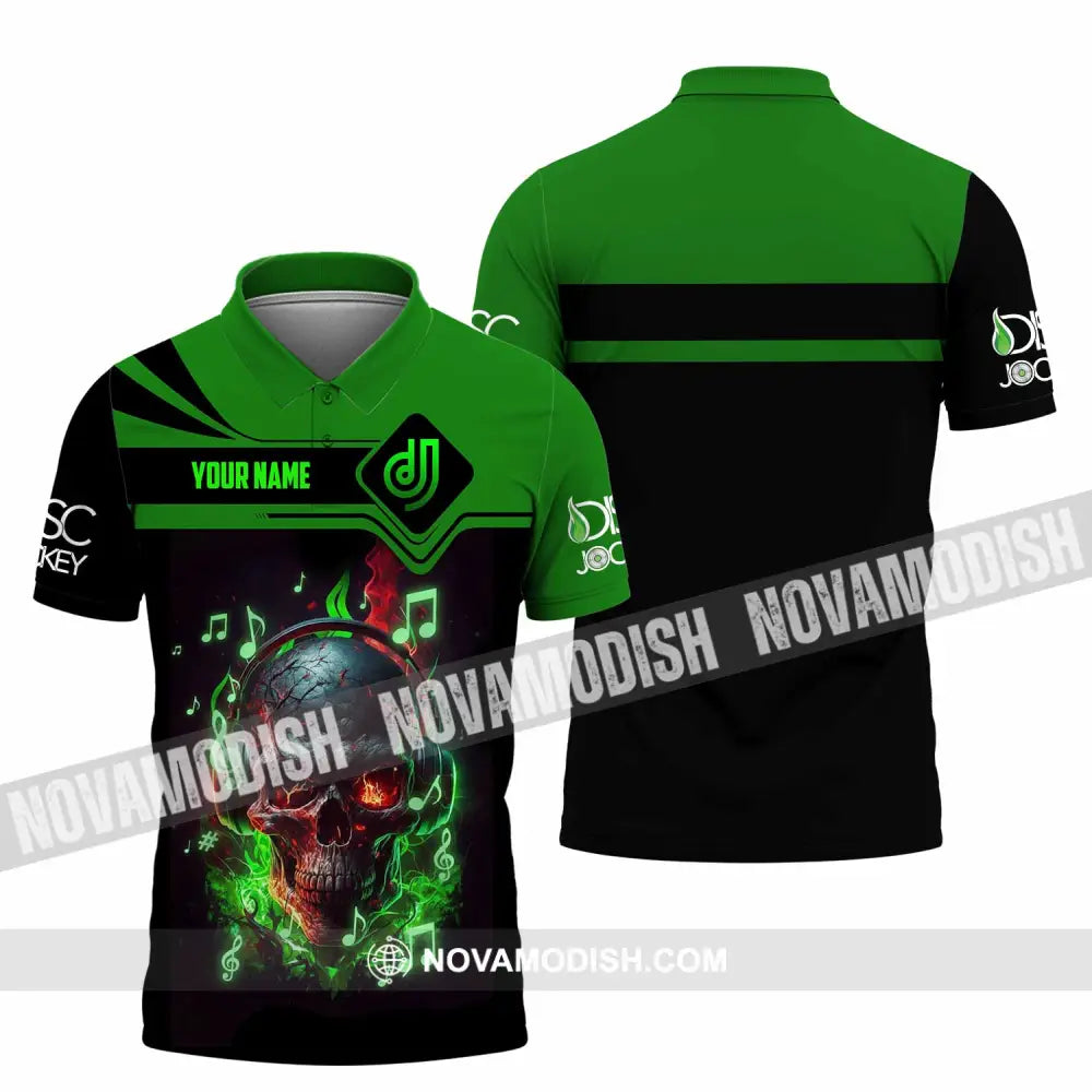 Unisex Shirt - Custom Disc Jockey 3D Shirt Polo Shirt / S T-shirt