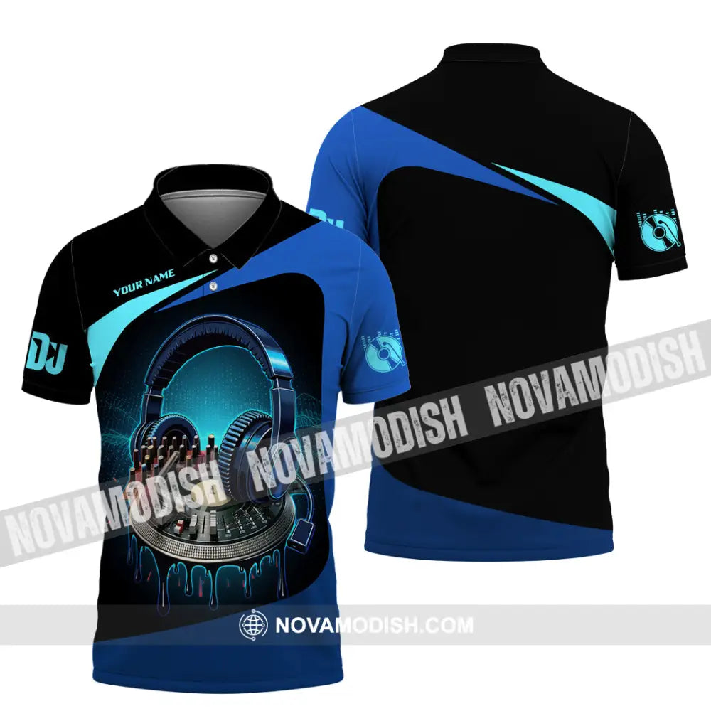 Unisex Shirt - Custom Disc Jockey 3D Shirt Polo Shirt / S T-shirt