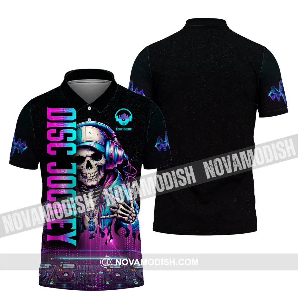 Unisex Shirt - Custom Disc Jockey 3D Shirt Polo Shirt / S T-shirt