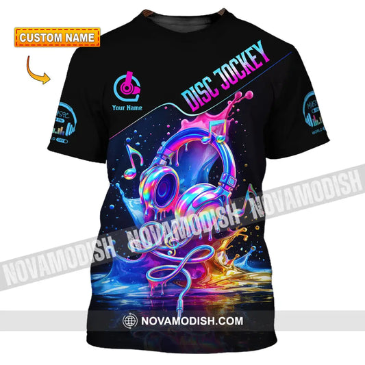 Unisex Shirt - Custom Disc Jockey 3D Shirt T-shirt