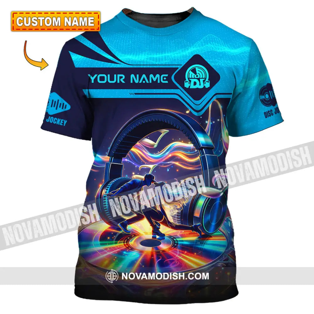 Unisex Shirt - Custom Disc Jockey 3D Shirt T-shirt