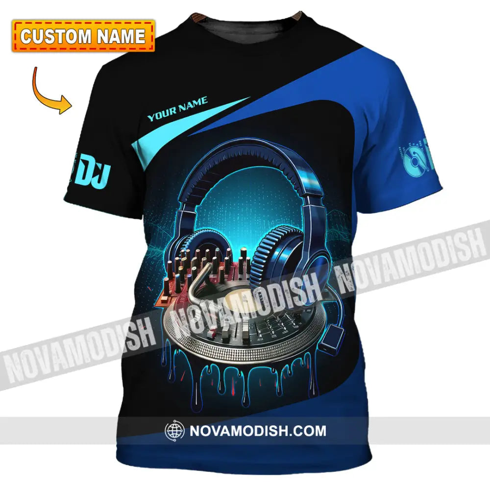 Unisex Shirt - Custom Disc Jockey 3D Shirt T-shirt